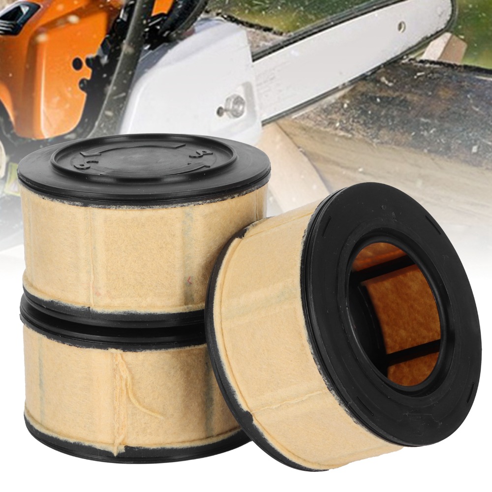 Stihl Chainsaw Ms311 - 3PCS Filter Udara Pengganti Warna Beige