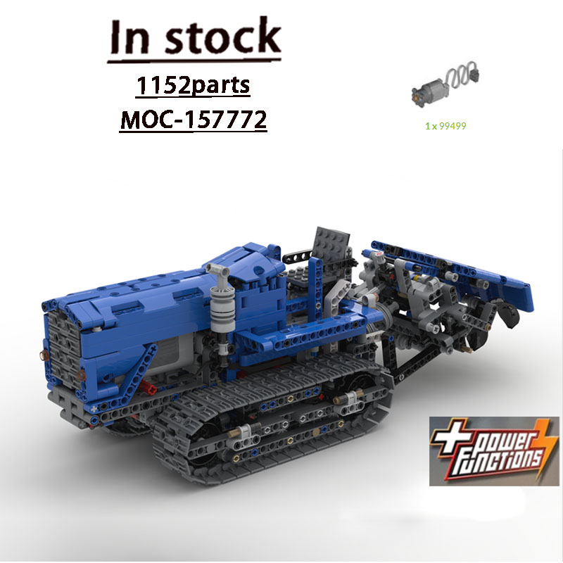 Urban Farming And Urban Agriculture - MOC-157772 Model Blok Bangunan Traktor Perayap