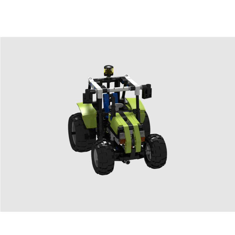Urban Farming And Urban Agriculture - MOC-46194 Model Blok Bangunan Traktor Pertanian