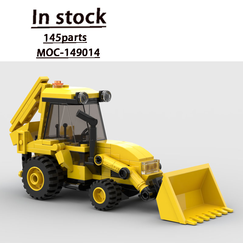 Urban Farming And Urban Agriculture - MOC-149014 Model Blok Bangunan Mini Bulldozer
