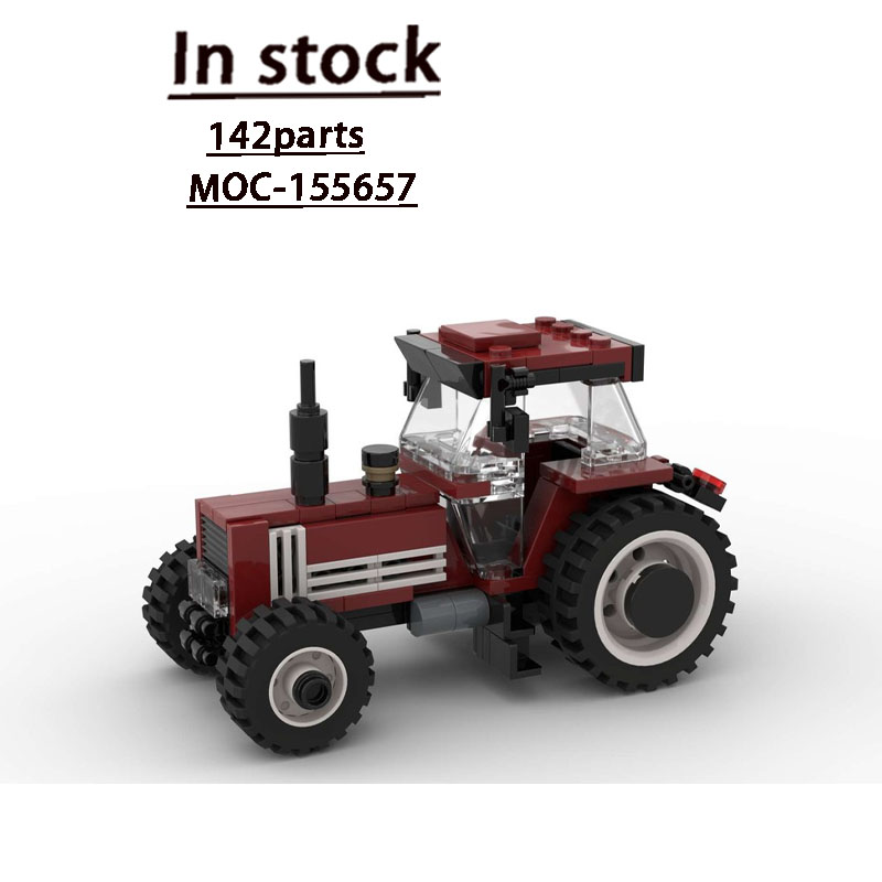 Urban Farming And Urban Agriculture - MOC-155657 Model Blok Bangunan Traktor Retro