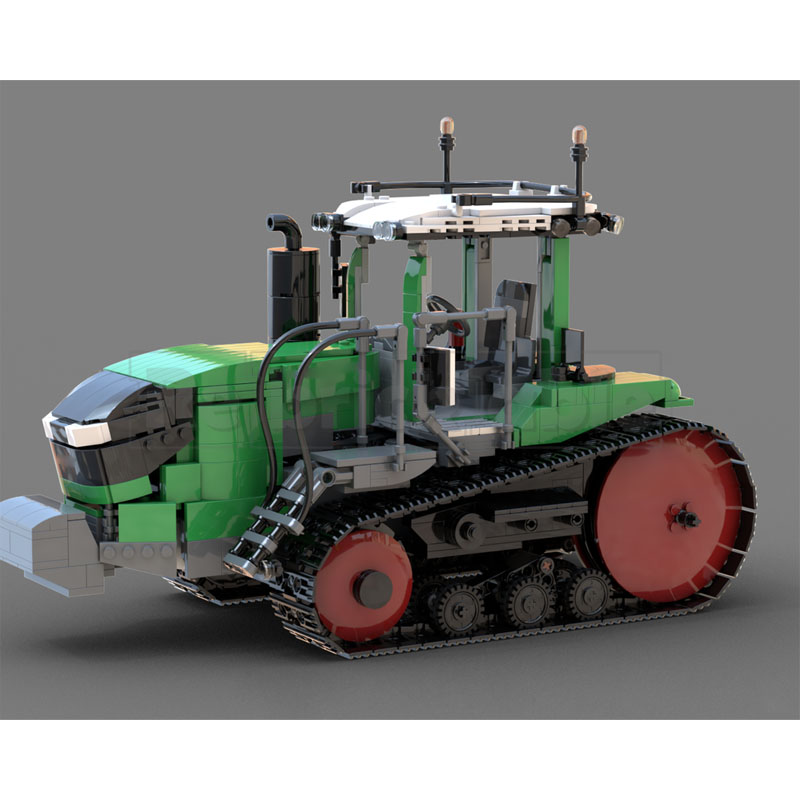 Urban Farming And Urban Agriculture - MOC-260781 Model Blok Bangunan Traktor Pertanian